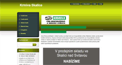 Desktop Screenshot of krmivaskalice.cz